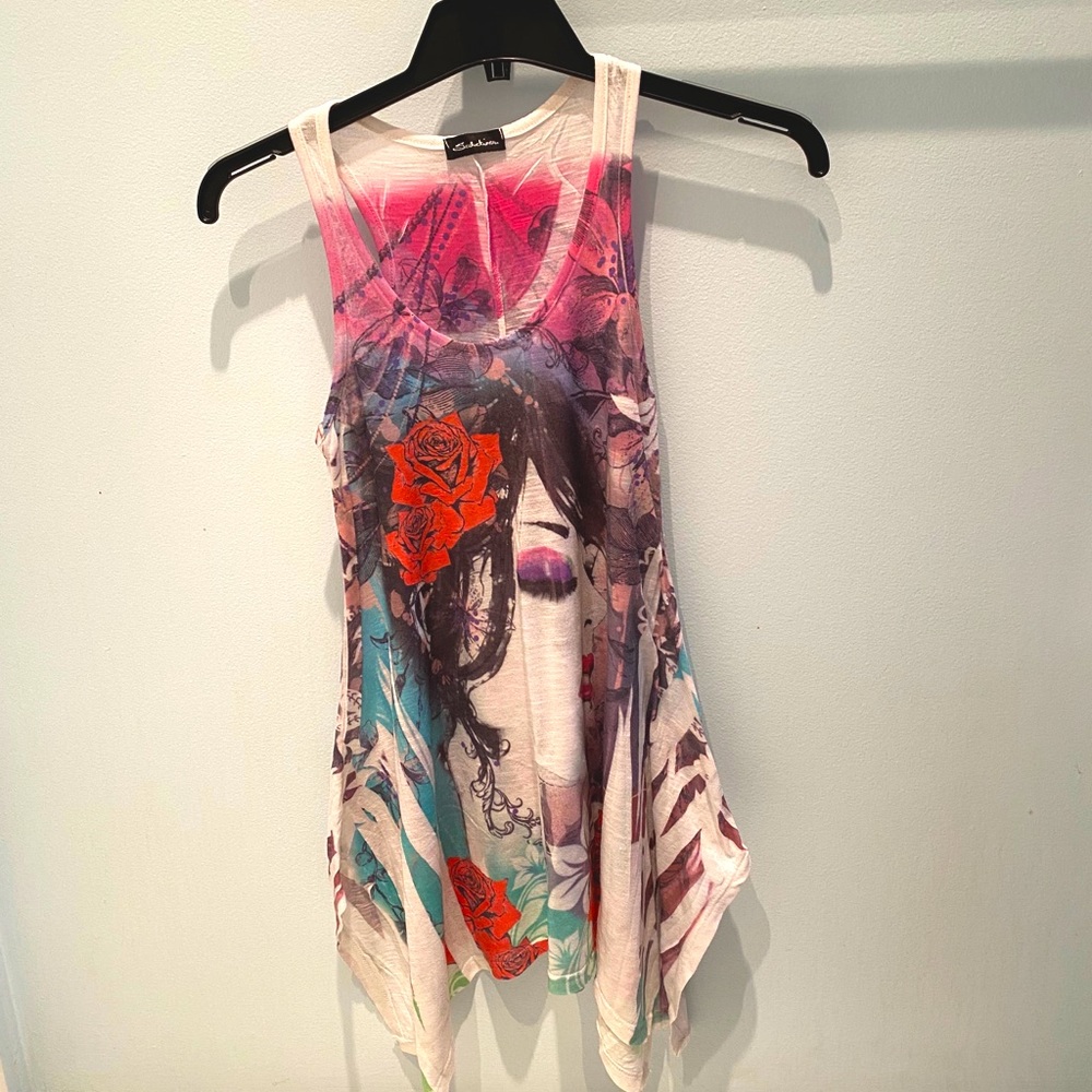 ✨ HOST PICK ✨  Seductions • Long top with gorgeous print - Picture 3 of 14